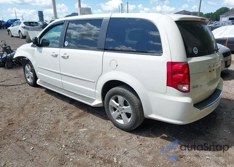 2013 Dodge Grand Caravan Se из США, поврежденный, VIN 2C4RDGBG6DR651594